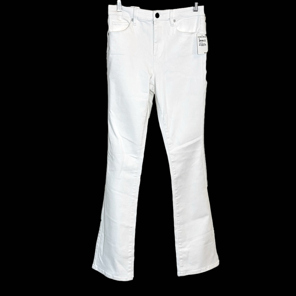 BLANKNYC The Hoyt White High-Rise Mini Flare Stretch Nordstrom Jeans Size 6 / 28 - Picture 5 of 17